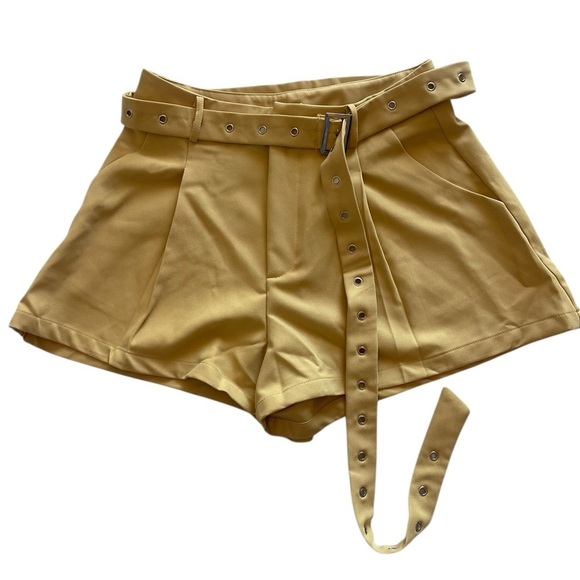 Shein NWT Monse Mathilde Lomme cross tie & open back Blazer w/ Long Belt shorts. - Picture 11 of 15